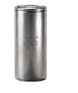Tesla 4680 battery cell